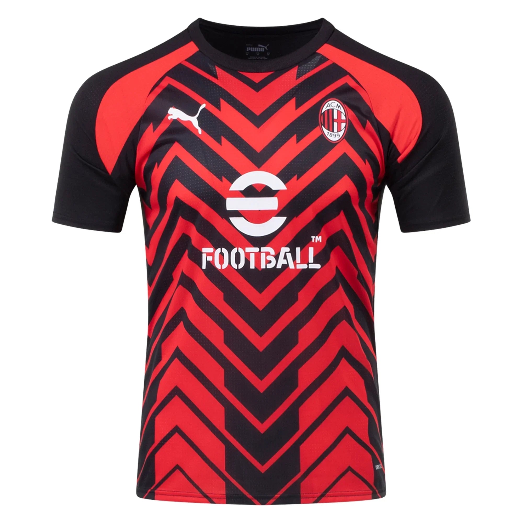 PUMA AC Milan Prematch Short Sleeve Jersey - Best Buy Soccer